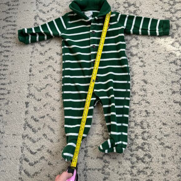 Vtg Ralph Lauren Embroidered Bear Polo Player Sleeper 9m - Picture 4 of 6